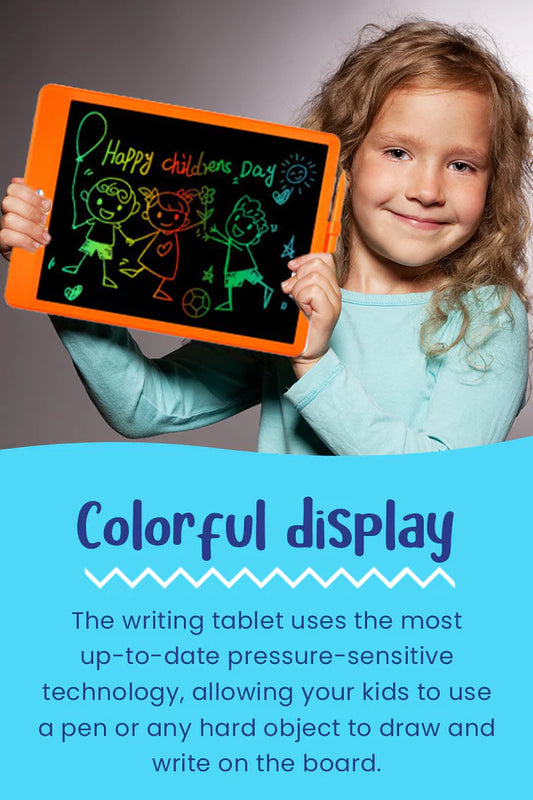 NEW LCD Writing Tablet (E-Note Pad)ORSEN Colorful Doodle Board Drawing Pad for Kids