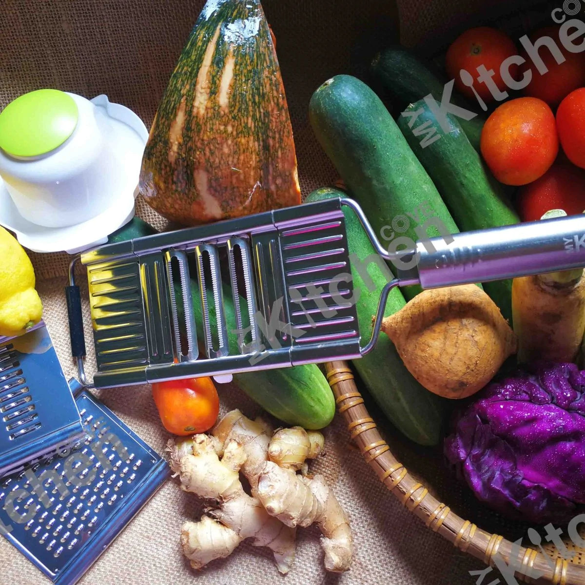 MY KITCHEN COVE™ MULTI-PURPOSE VEGETABLE SLICER CUTS