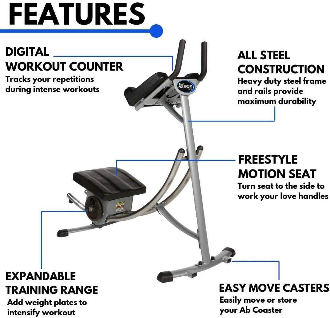 HD MULTIFUNCTION ABS FITNESS MACHINE