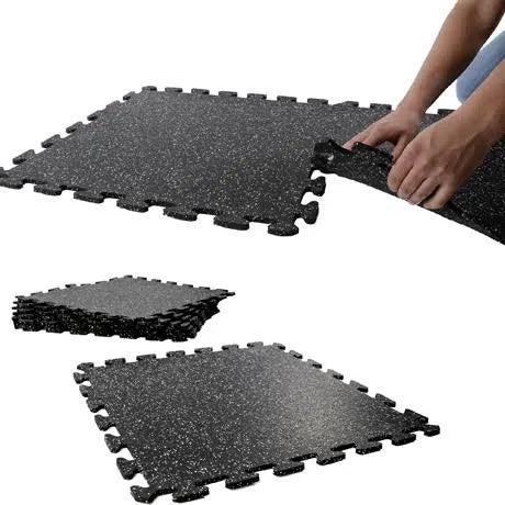 Rubber floor mat (interlocking gym mat .per square ⬛️ metre