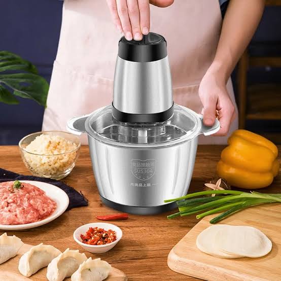 Electric Stainless Steel Vegetable/Meat Grinder