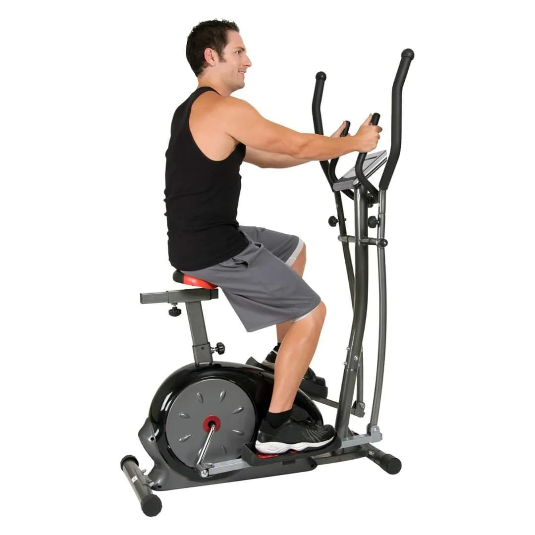 2-in-1 Elliptical Cross Trainer with Bike