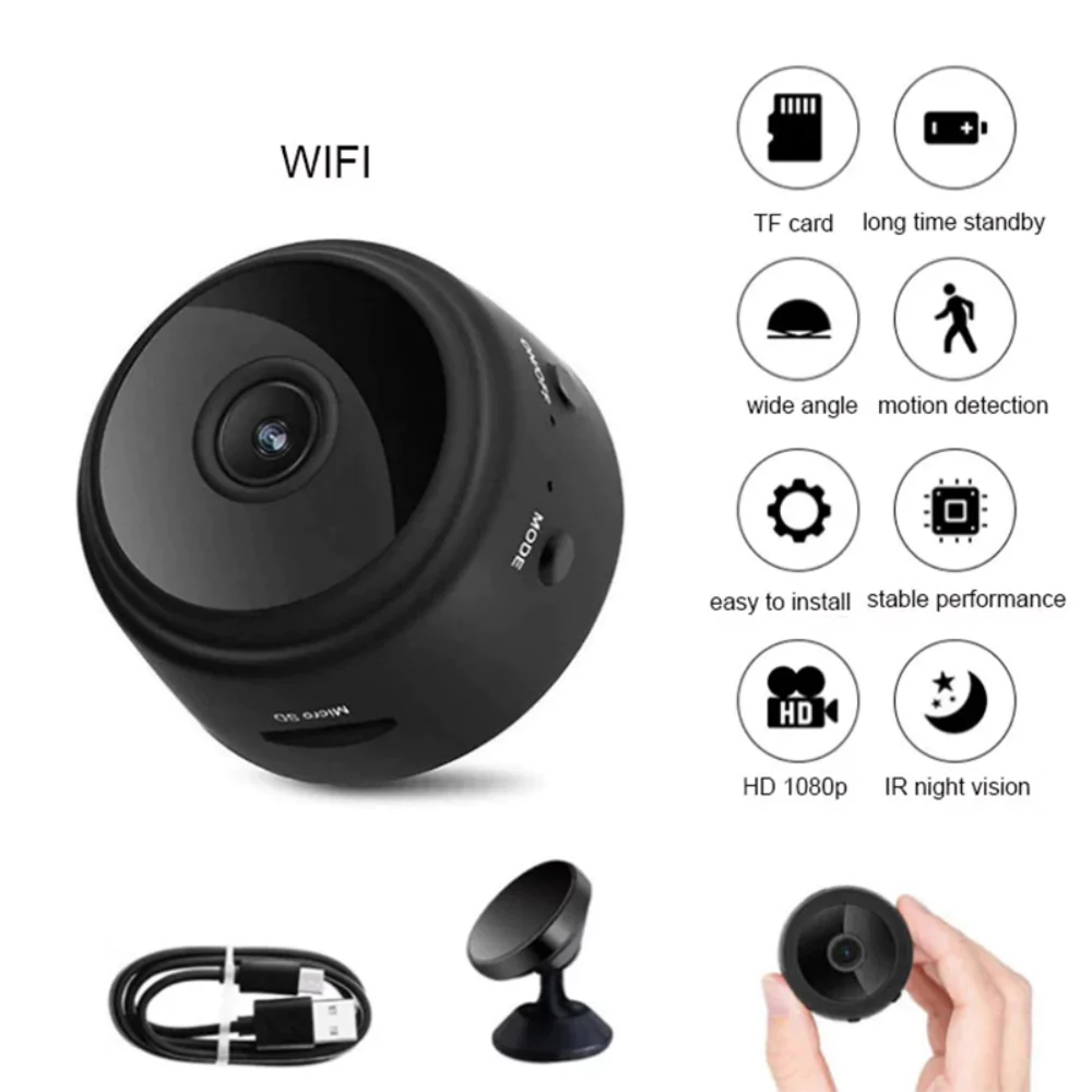 (🔥Hot sale-50% OFF)Magnetic Mini Wireless Camera 1080p HD