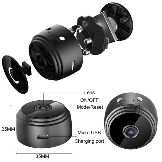 (🔥Hot sale-50% OFF)Magnetic Mini Wireless Camera 1080p HD