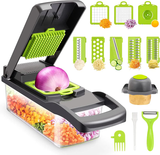New✨14 in 1 Multi-function Vegetable Chopper Slicer