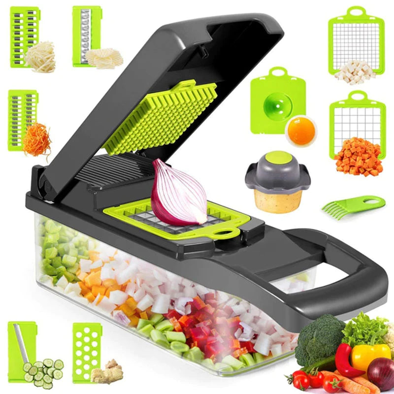 New✨14 in 1 Multi-function Vegetable Chopper Slicer